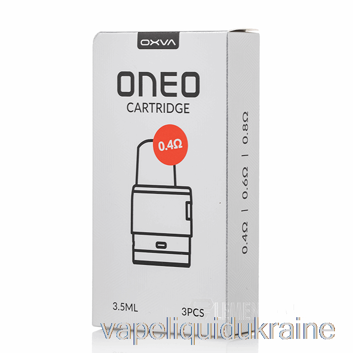 Vape Liquid Ukraine OXVA Oneo Replacement Pods 0.4ohm ONEO Pods